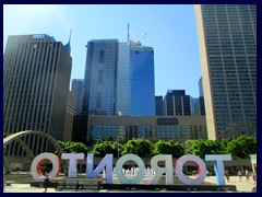 Toronto sign, Nathan Phillips Square 11